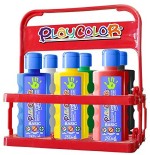 5432-FINGER PAINT BASIC 40ML. 6 COLORES SURTIDOS PLAYCOLOR 17591.
