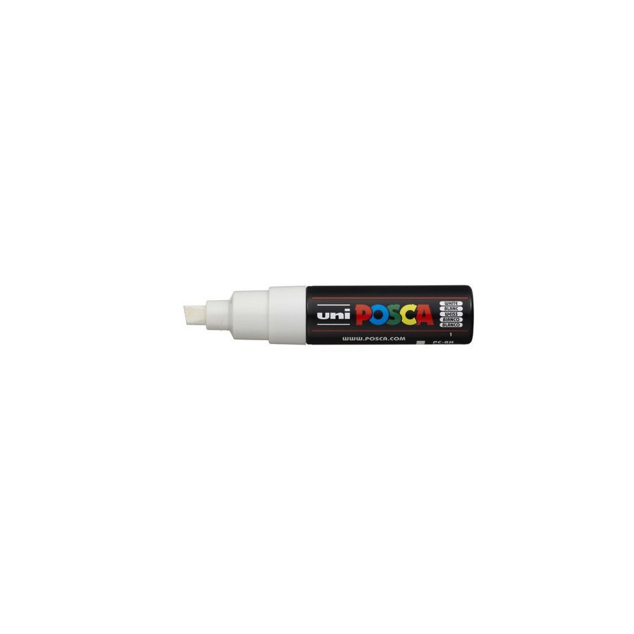 MARCADOR PC-8K POSCA PUNTA B 8MM. BLANCO UNI-BALL 300426000