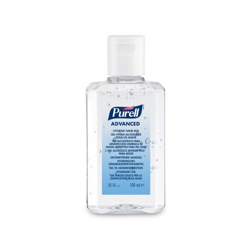 5496-BOTE DE 100 ML GEL HIDROALHOLICO ADVANCE FLIP TOP PURELL JA096