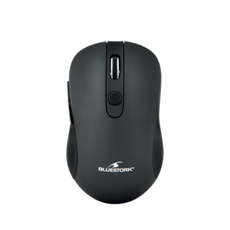BLUESTORK RATON INALAMBRICO - 2,4 GHZ - 6 BOTONES - GRIS METALICO (M-WL-OFF60-BLACK)