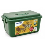 5512-JUEGO ANIMALES GRANJA Y SELVA 30 FIGURAS MINILAND 25140
