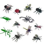 5525-JUEGO INSECTOS 12 FIGURAS MINILAND 27480