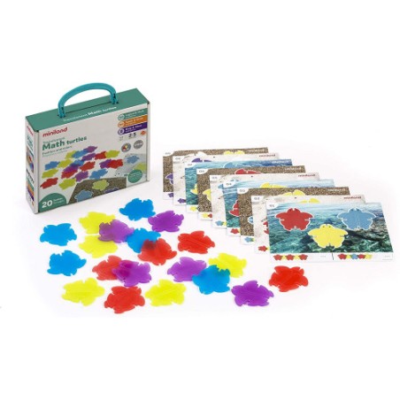 5546-TRANSLUCENT MATH TURTLES MINILAND 32161