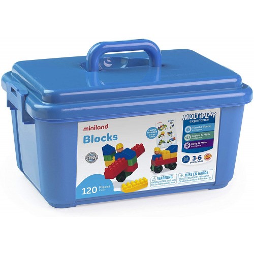 5548-JUEGO SUPER KIM BLOC 120 PIEZAS MINILAND 32310