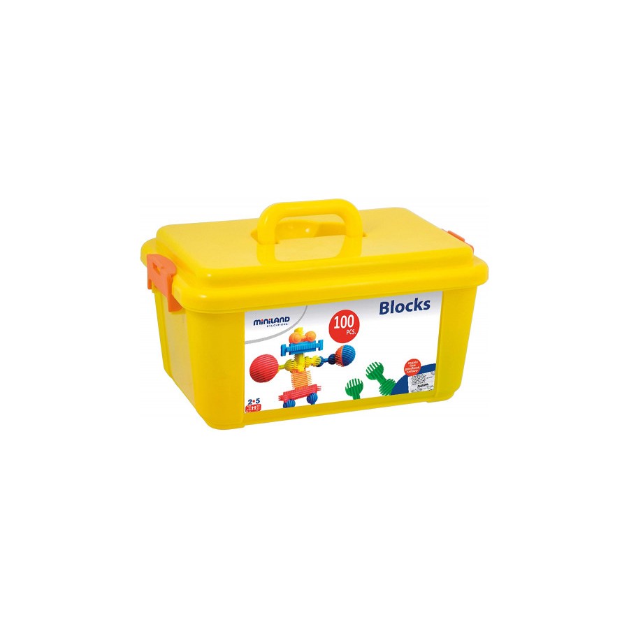5553-JUEGO INTERSTAR BLOCKS 100 PIEZAS MINILAND 94039
