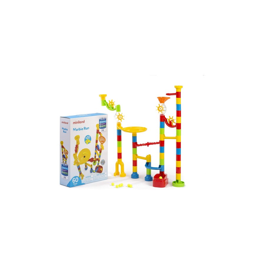 5559-MARBLE RUN 60 PCS. MINILAND 94116