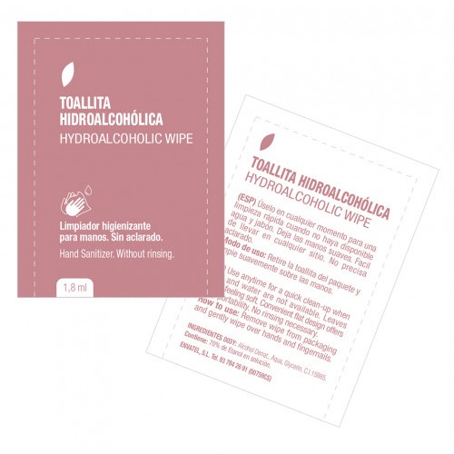 5601-CAJA 1000 TOALLITAS HIDROALCOHOLICAS ENVATEL AE380