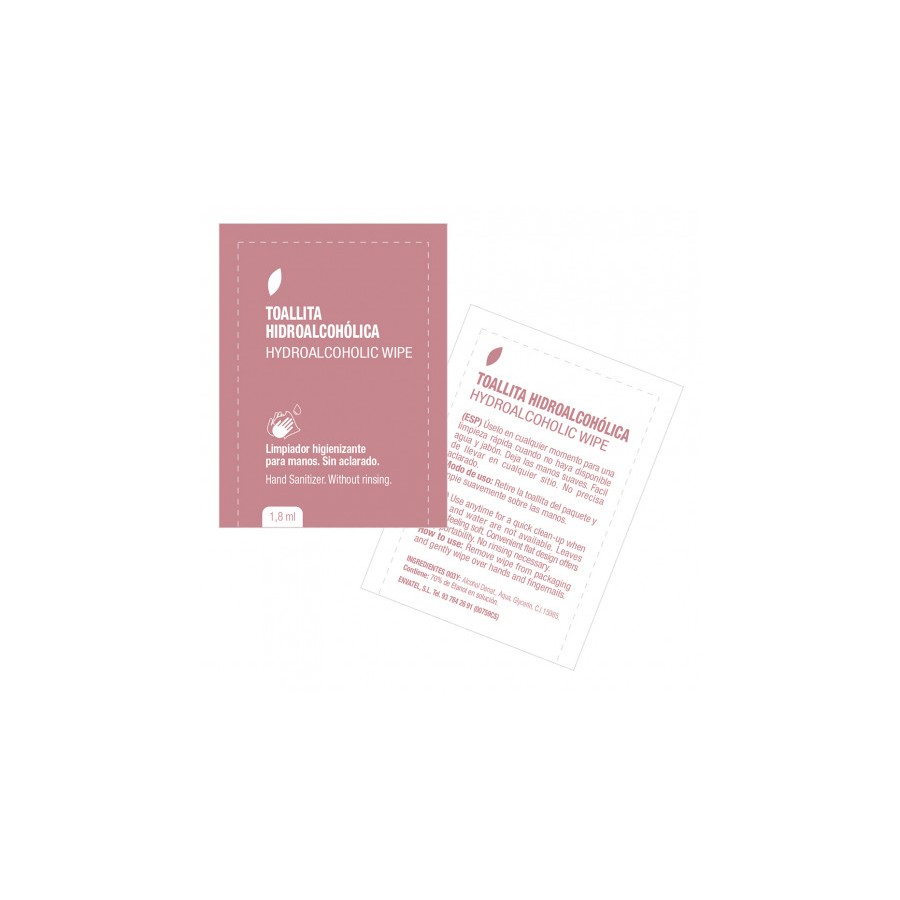 5601-CAJA 1000 TOALLITAS HIDROALCOHOLICAS ENVATEL AE380