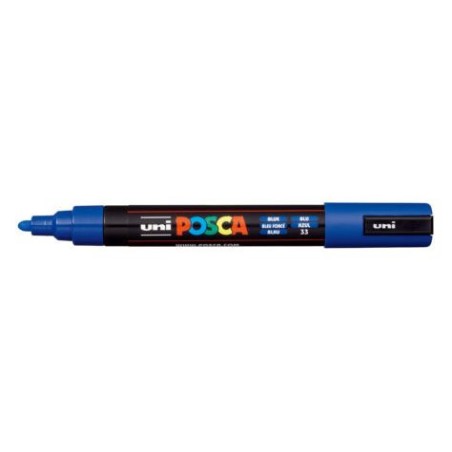 567-MARCADOR PC-5M POSCA 1.8-2.5MM AZUL UNI-BALL 286583000