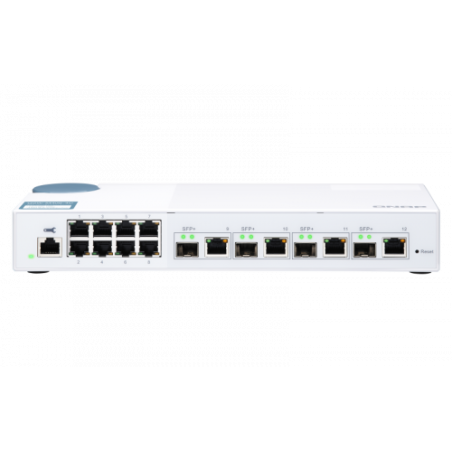 5678-QNAP QSW-M408-4C switch Gestionado L2 Gigabit Ethernet (10/100/1000) Blanco