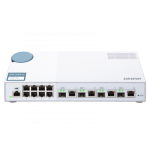 5679-QNAP QSW-M408-4C switch Gestionado L2 Gigabit Ethernet (10/100/1000) Blanco