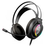 5686-Krom Kappa Auriculares Diadema Negro