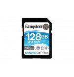 Kingston Technology Canvas Go! Plus memoria flash 128 GB SD Clase 10 UHS-I