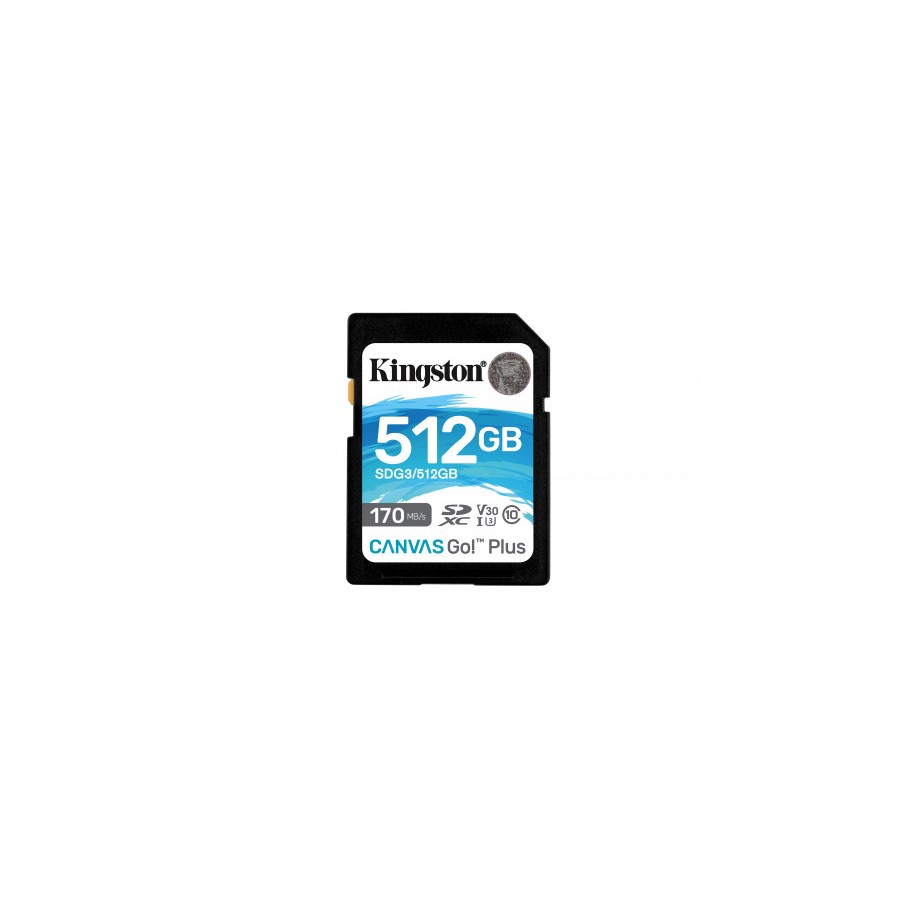 5697-Kingston Technology Canvas Go! Plus memoria flash 512 GB SD Clase 10 UHS-I