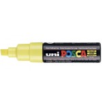 571-MARCADOR PC-8K POSCA PUNTA B 8MM. AMARILLO UNI-BALL 300434000