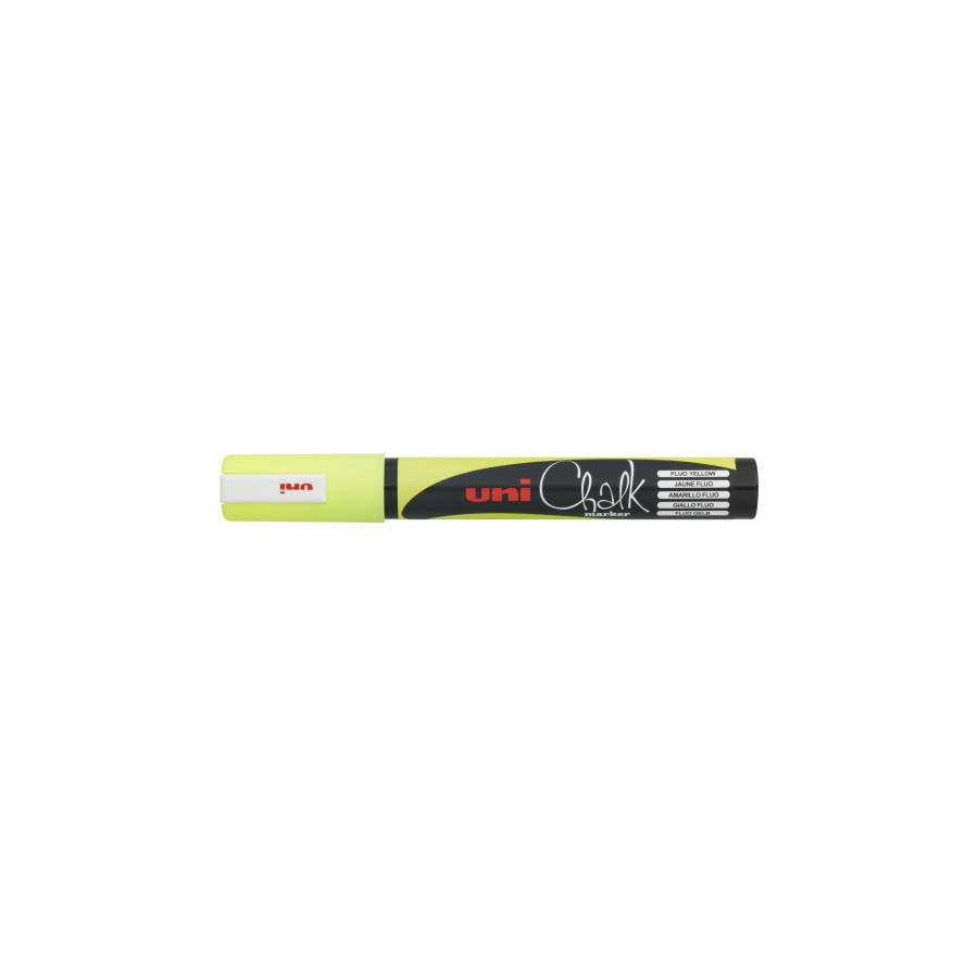 MARCADOR CHALK PWE-5M PIZARRA VERDE 1,8-2,5MM. AMARILLO UNI-BALL 264622000