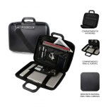 SUBBLIM Maletin Ordenador EVA Laptop Bag Carbon 13,3" Black