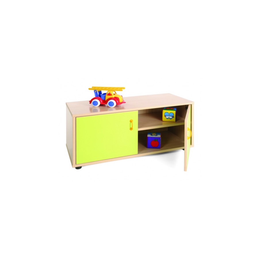 5788-MUEBLE SUPERBAJO ARMARIO 2 ESTANTES HAYA MOBEDUC 600102HPS18