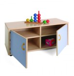 5792-MUEBLE SUPERBAJO ARMARIO 4 CASILLAS HAYA MOBEDUC 600104HPS18