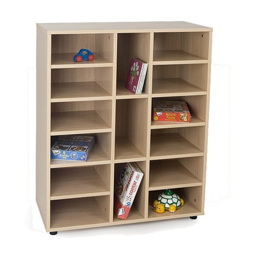 5810-MUEBLE INTERMEDIO 15 CASILLAS HAYA MOBEDUC 600811HP18