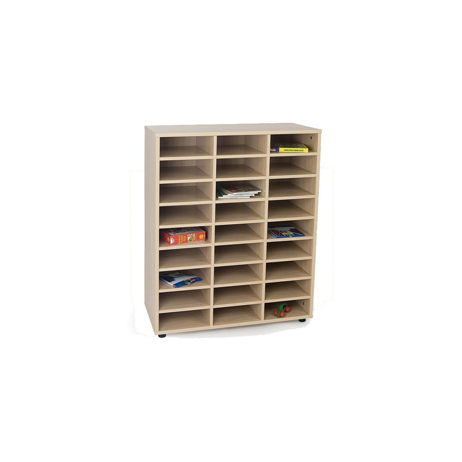 5816-MUEBLE INTERMEDIO 27 CASILLAS HAYA MOBEDUC 600814HP18