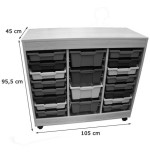 5837-CUBETERO DOBLE ACCESO, 3 COLUMNAS HAYA MOBEDUC 600824HR18