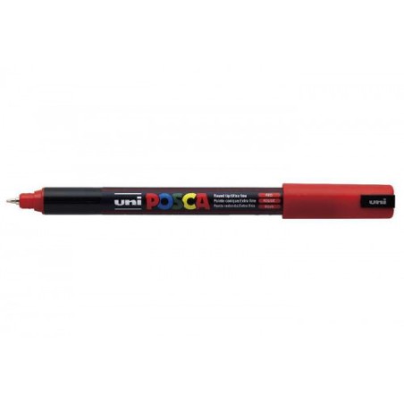 584-MARCADOR POSCA PC-1MR 0,7MM ROJO UNI-BALL 289819000