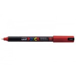 584-MARCADOR POSCA PC-1MR 0,7MM ROJO UNI-BALL 289819000