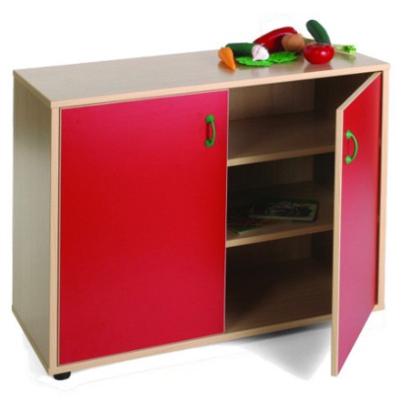 5846-MUEBLE BAJO ARMARIO 3 ESTANTES HAYA MOBEDUC 600202HPS18
