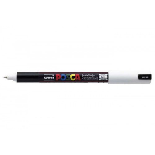 585-MARCADOR POSCA PC-1MR 0,7MM BLANCO UNI-BALL 289702000