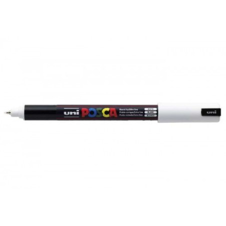 585-MARCADOR POSCA PC-1MR 0,7MM BLANCO UNI-BALL 289702000