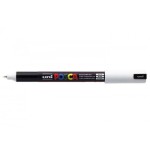 585-MARCADOR POSCA PC-1MR 0,7MM BLANCO UNI-BALL 289702000