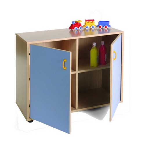 5852-MUEBLE BAJO ARMARIO 4 CASILLAS 2 PUERTAS HAYA MOBEDUC 600204HPS18