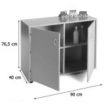 5853-MUEBLE BAJO ARMARIO 4 CASILLAS 2 PUERTAS HAYA MOBEDUC 600204HPS18