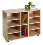 5856-MUEBLE BAJO 10 CASILLAS HAYA MOBEDUC 600205HP18