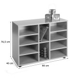 5857-MUEBLE BAJO 10 CASILLAS HAYA MOBEDUC 600205HP18