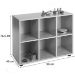 5859-MUEBLE BAJO 6 CASILLAS HAYA MOBEDUC 600206HP18