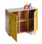 5860-MUEBLE BAJO ARMARIO 6 CASILLAS HAYA MOBEDUC 600207HPS18