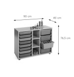 5873-MUEBLE BAJO CUBETERO 900 HAYA MOBEDUC 600213HP18