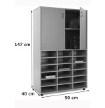 5901-MUEBLE MEDIO CASILLERO Y ARMARIO HAYA MOBEDUC 600311HPS18