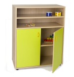 5924-MUEBLE INTERMEDIO ARMARIO Y ESTANTERIA  HAYA MOBEDUC 600803HPS18