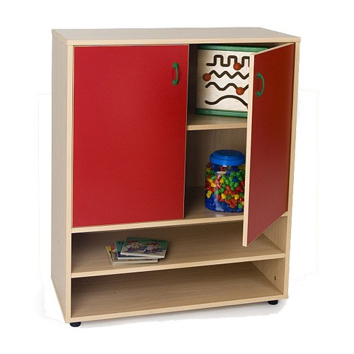 5926-MUEBLE INTERMEDIO ESTANTERIA Y ARMARIO HAYA MOBEDUC 600804HPS18