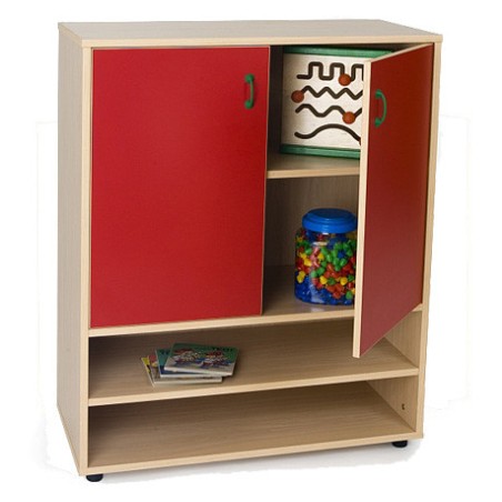 5926-MUEBLE INTERMEDIO ESTANTERIA Y ARMARIO HAYA MOBEDUC 600804HPS18