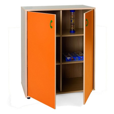 5930-MUEBLE INTERMEDIO ARMARIO 6 CASILLAS HAYA MOBEDUC 600806HPS18