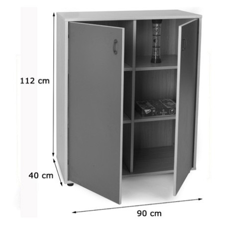 5931-MUEBLE INTERMEDIO ARMARIO 6 CASILLAS HAYA MOBEDUC 600806HPS18