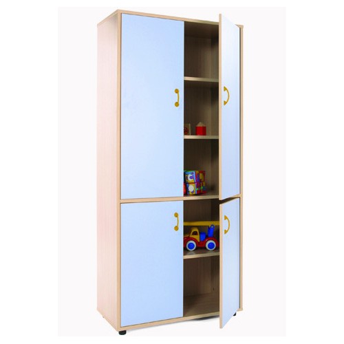 5946-MUEBLE ALTO ARMARIO 4 PUERTAS HAYA MOBEDUC 600403HPS18
