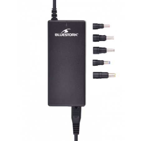 Bluestork PW-NB-90-ACER-DELL adaptador e inversor de corriente Interior 90 W Negro