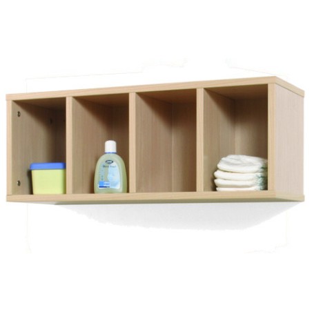 5986-MUEBLE CASILLERO 4 CASILLAS 80-30 HAYA MOBEDUC 600704H18