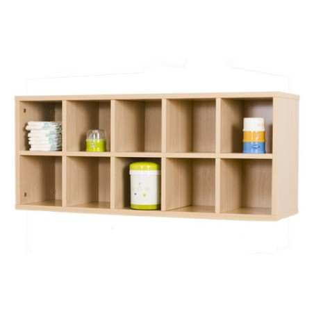 5992-MUEBLE CASILLERO 10 CASILLAS 100-42 HAYA MOBEDUC 600706H18