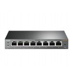60-TP-LINK TL-SG108PE No administrado Gigabit Ethernet (10/100/1000) Energia sobre Ethernet (PoE) Negro